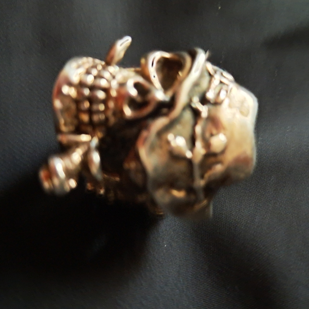 SOLID SILVER RING 33 GRAMS RING - Picture 4 of 8